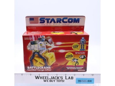 Battlecrane Starcom 1987 Coleco Vintage Action Figure Vehicle NEW SEALED