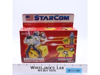 Battlecrane Starcom 1987 Coleco Vintage Action Figure Vehicle NEW SEALED