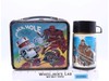 Black Hole Metal Lunch Box With Thermos 1979 by Aladdin Vintage