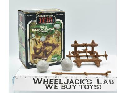 Ewok Assault Catapult 100% Complete W/Box Star Wars ROTJ 1984 Kenner