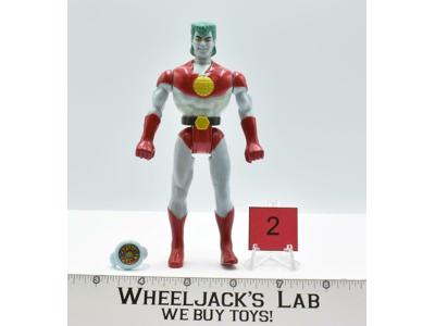 Captain Planet #2 With The Flying Ring Action Figure Vintage 1991 Tiger Toys