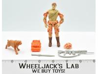 Spearhead &amp; Max 100% Complete GI Joe Vintage Hasbro 1988 Action Figure