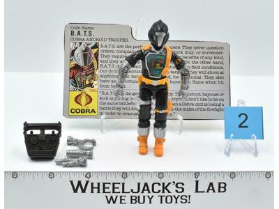 B.A.T.S. #2 V1 100% Complete ARAH 1986 GI Joe Hasbro Vintage Action Figure