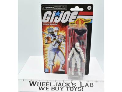Storm Shadow G.I Joe Retro Series Walmart Exclusive 2020 Hasbro NEW SEALED MOSC