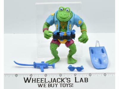Genghis Frog 100% Complete 1989 Teenage Mutant Ninja Turtle Vintage Playmates