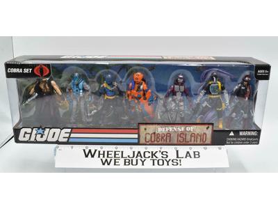 Defense of Cobra Island G.I. Joe 25th Anniversary 2009 Hasbro NEW SEALED MOSC