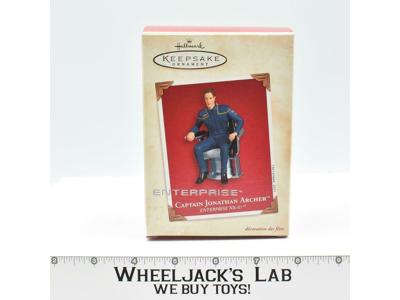 Hallmark Captain Jonathan Archer Enterprise NX-01 NEW MIB Star Trek 2003