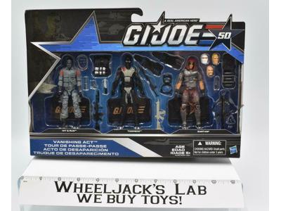 Vanishing Act Figure Set G.I Joe 50th Anniversary 2015 Hasbro NEW SEALED MISB