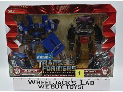 Blowpipe &amp; Sideways #1 Revenge Of The Fallen Transformers 2009 MISB