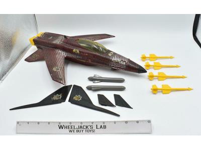 Python Conquest X-30 Jet 1989 GI Joe Vintage ARAH Vehicle Action Figure Hasbro