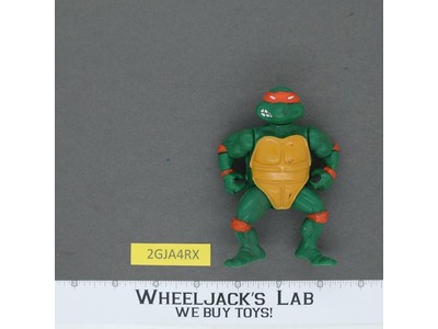 Michaelangelo HARD HEAD Teenage Mutant Ninja Turtles TMNT 1988 Playmates Vintage