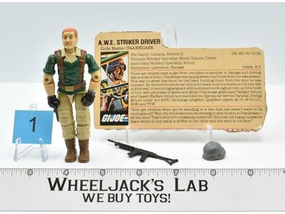 Crankcase #1 V1 100% Complete GI Joe ARAH Vintage Hasbro 1985 Action Figure