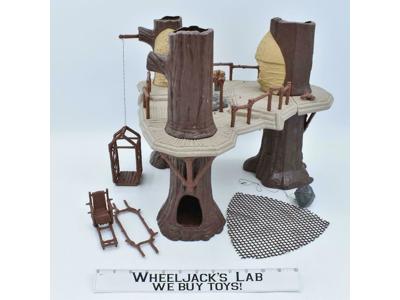 Endor Ewok Village Action Playset 100% Complete ROTJ Star Wars Vintage 1983