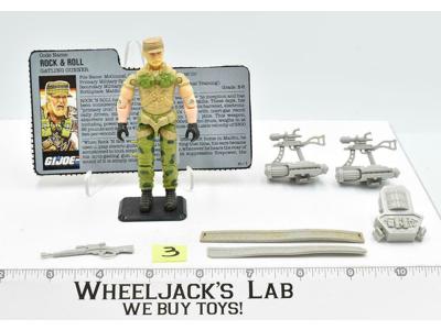 Rock &amp; Roll #3 V2 100% Complete 1989 GI Joe ARAH Vintage Hasbro Action Figure