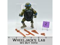 Leonardo #2 Hard Head TMNT Teenage Mutant Ninja Turtle Vintage 1988 Playmates
