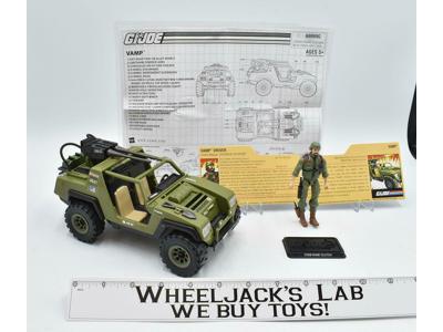 Vamp With Double Clutch 100% Complete 2008 G.I. Joe Action Figure Vehicle