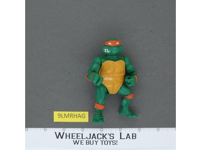 Michaelangelo HARD HEAD Teenage Mutant Ninja Turtles TMNT 1988 Playmates Vintage