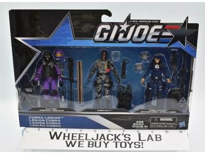 Cobra Legion Figure Set G.I Joe 50th Anniversary 2016 Hasbro NEW SEALED MISB