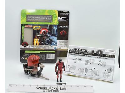 Cobra Flight Pod &amp; Elite-Viper 100% Complete Action Figure G.I. Joe 2010 Hasbro