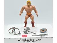 He-Man #2 Complete Soft Head He-Man Masters of the Universe MOTU 1982 Mattel