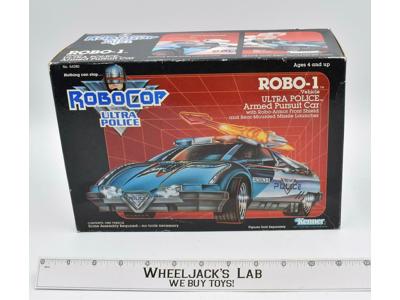 Robo-1 Armed Pursuit Car RoboCop Ultra Police MOSC 1988 Kenner NEW SEALED MISB