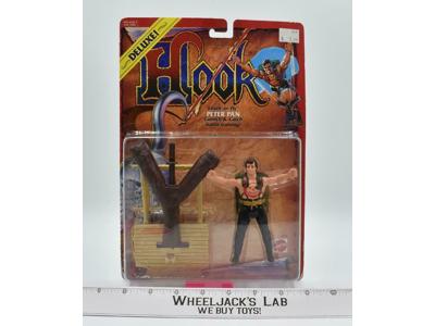 Learn to Fly Peter Pan Hook 1991 Mattel Action Figure NEW MOSC