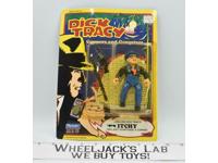 Itchy Dick Tracy 5" Coppers &amp; Gangsters MOSC Action Figure 1990 Playmates
