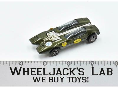 Splittin Image Olive 1968 Redline Hot Wheels Mattel Vintage Redline RL USA