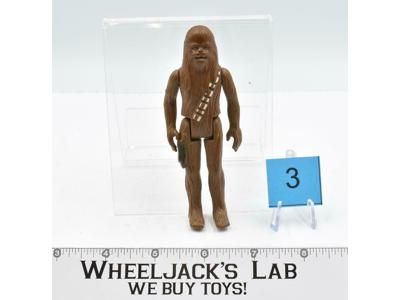 Chewbacca #3 Star Wars Vintage Kenner 1977 Action Figure No Repro
