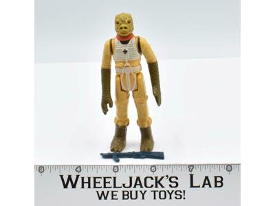Bossk Bounty Hunter 100% Complete Star Wars ESB 1980 Kenner Figure NO REPRO