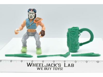 Casey Jones 100% Complete Teenage Mutant Ninja Turtles 1989 Playmates Figure
