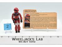 Wild Weasel #2 V1 100% Complete 1984 GI Joe ARAH Hasbro Vintage Action Figure