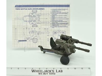 Whirlwind 100% Complete 1983 GI Joe ARAH Action Figure Vehicle