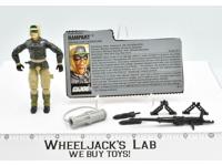 Rampart V1 100% Complete 1990 GI Joe Vintage Hasbro Action Figure