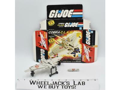 Cobra C.L.A.W. Arerial Vehicle 100% Complete GI Joe 1984 Hasbro Vintage