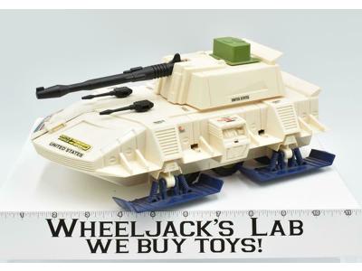 Dominator Snow Tank 100% Complete 1987 GI Joe Hasbro Action Figure Vehicle