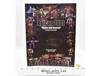 "Above and Beyond" Souvenir Program Guide #1 Botcon 2001 Transformers 3H Ent.