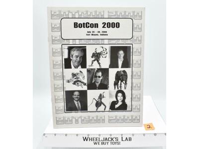 Botcon 2000 Program Guide #2 Transformers 3H Ent.