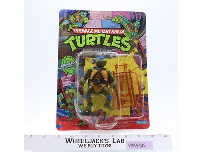 Leonardo HARD Head 10-Back Teenage Mutant Ninja Turtles Unpunched Playmates MOSC