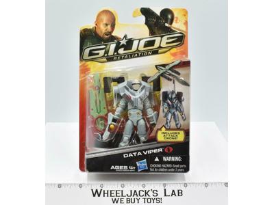 Data Viper G.I. Joe Retaliation 2012 Hasbro NEW MOSC SEALED