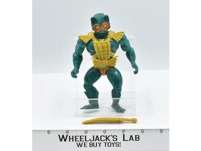 Mer-Man 100% Complete He-Man Masters of the Universe MOTU 1982 Mattel Figure