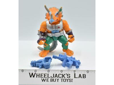 Triceraton 100% Complete Teenage Mutant Ninja Turtle 1990 Playmates Figure
