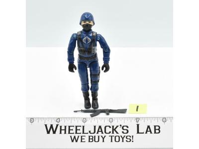 Cobra Officer #1 V1.5 SWIVEL ARM 100% Complete 1982 GI Joe ARAH Hasbro