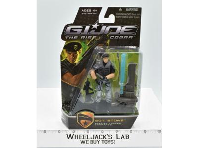 SGT. Stone Special Forces G.I.Joe Rise of Cobra 2009 Hasbro NEW SEALED MOSC