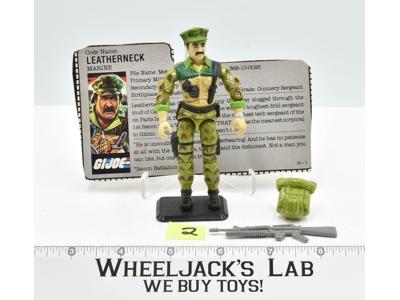 Leatherneck #2 V1 100% Complete ARAH 1986 GI Joe Hasbro Vintage Action Figure