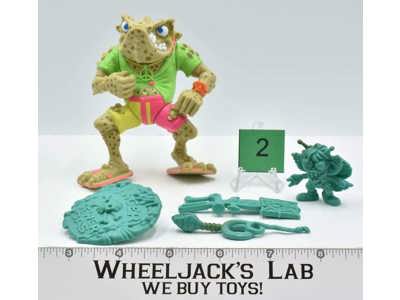 Napoleon Bonafrog #2 100% Complete Teenage Mutant Ninja Turtles 1990 Playmates