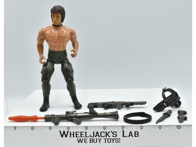 John Rambo Sylvester Stallone Rambo 1986 Coleco Vintage Action Figure