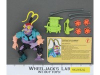 Scumbug 100% Complete Teenage Mutant Ninja Turtle TMNT 1990 Playmates Vintage