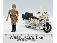 Highway Patrol Motorcycle W/John CHiPs 1980 Mego MGM Inc. Action Figure
