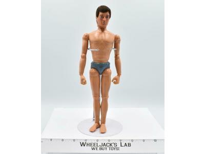 Action Man W/ Flocked Brown Hair GI Joe 1978 Palitoy 12" Action Figure